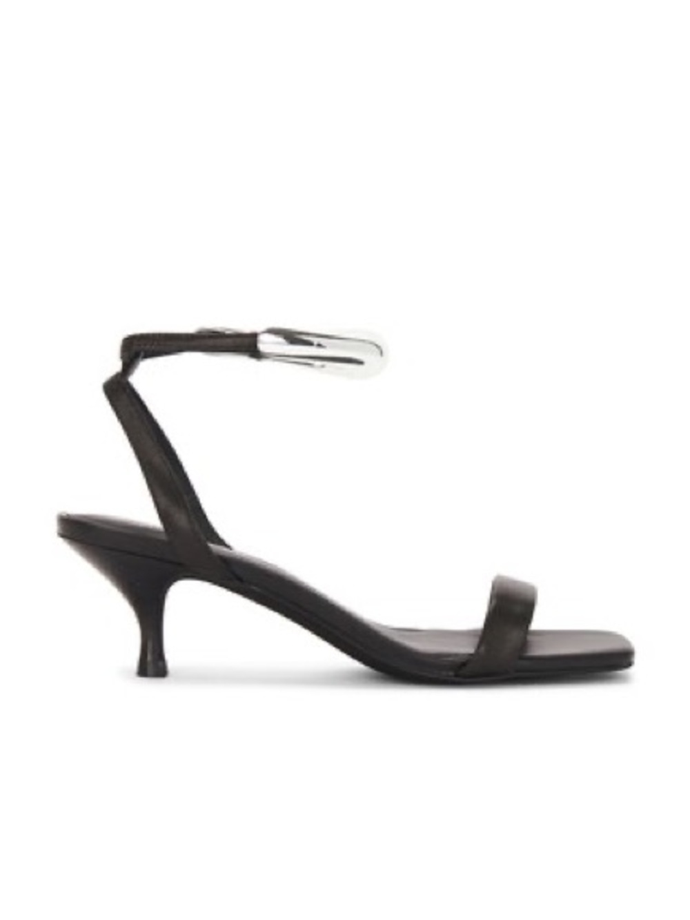 Jeffrey Campbell Decor Sandals in Black Silver | VERY SLIGHTLY USED